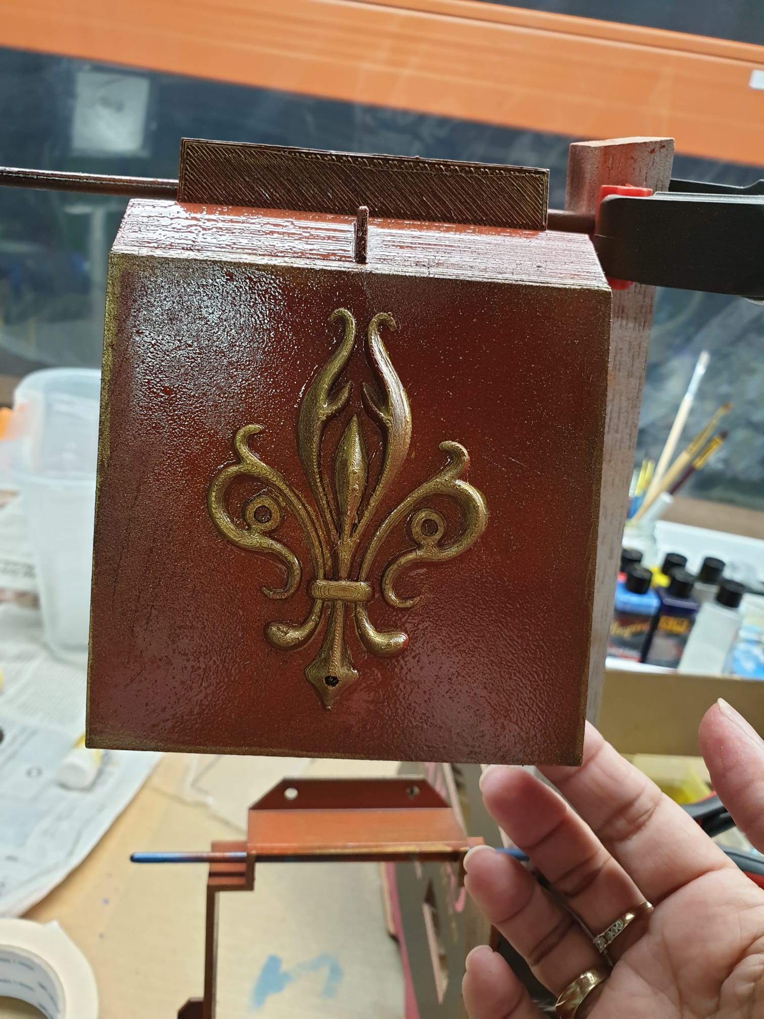 3D Art Thingbox na restauratie van The Addams Family