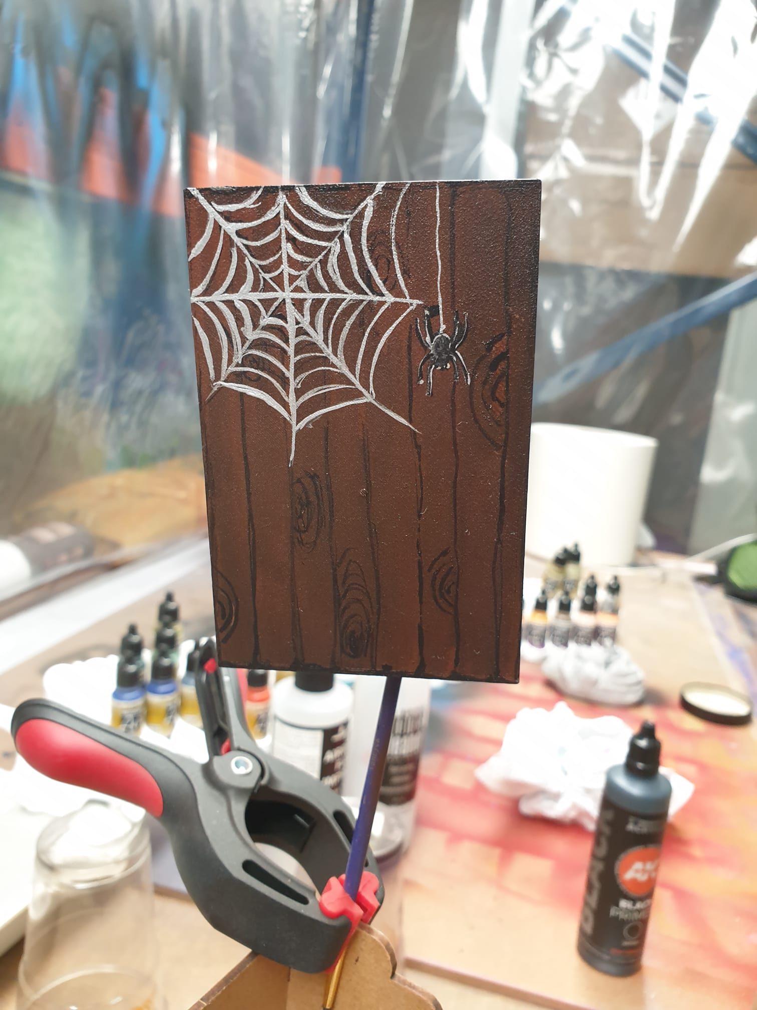 The Addams Family staircase na restauratie